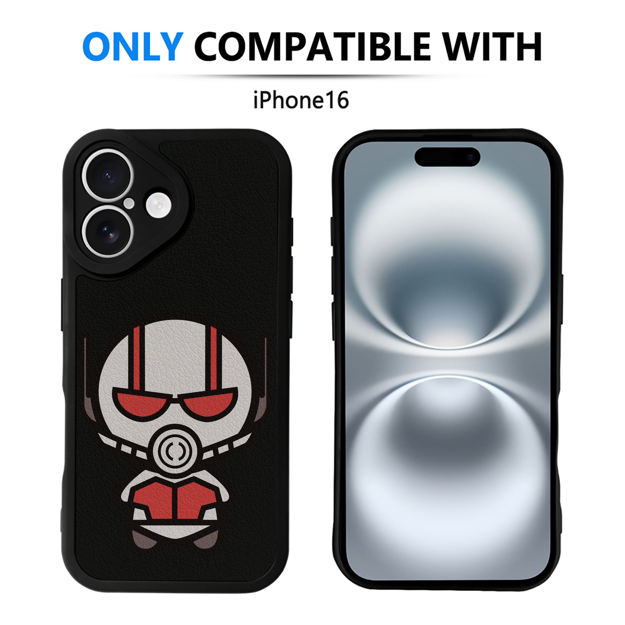 （画像用） アベンジャーズ The Avengers 【iPhone 16シリーズ対応】シリコンスマホケース（レザー調） 材質：シリコン